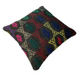 Vintage turkish kilim cushion cover 40 x 40 cm