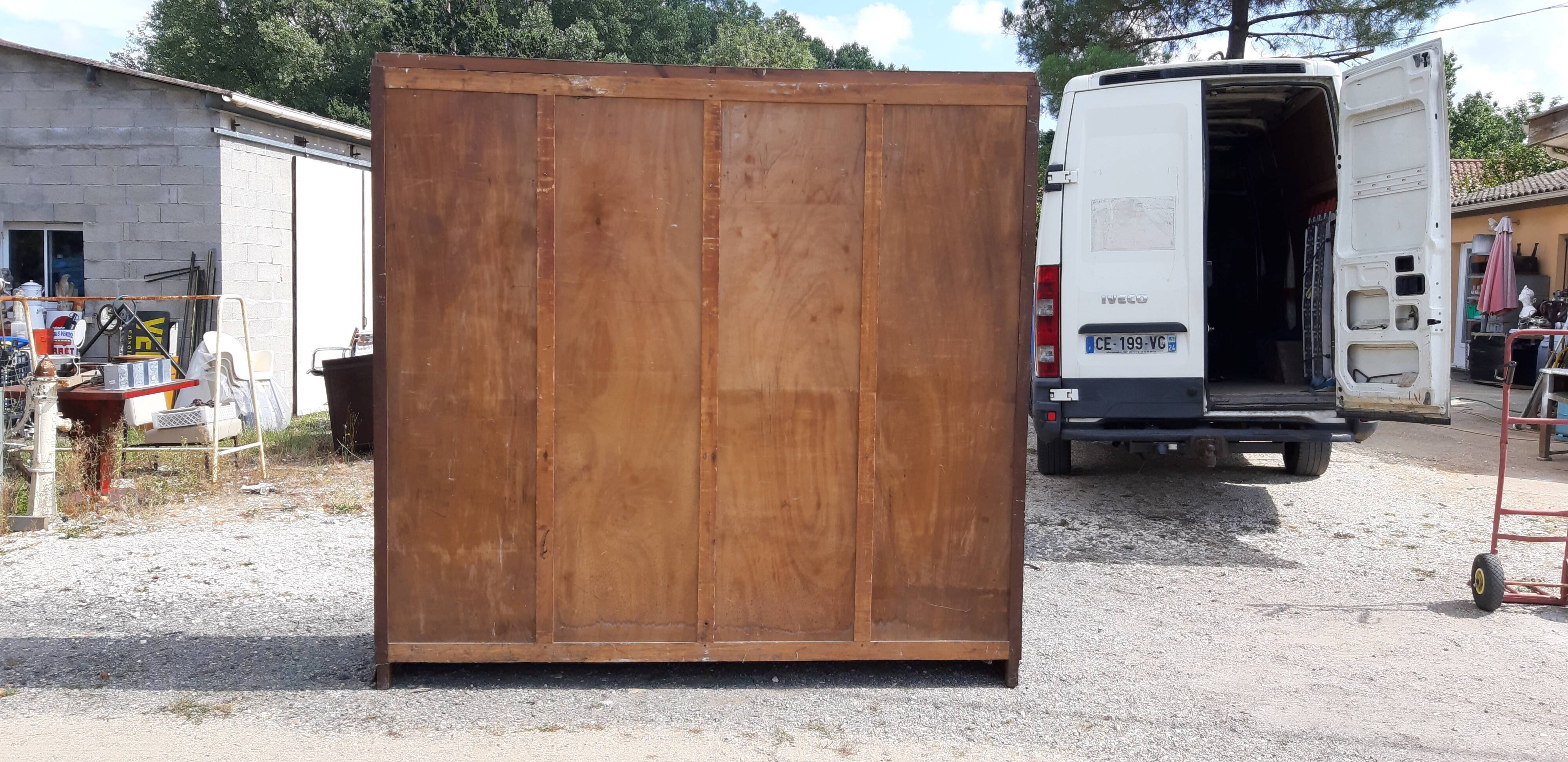 Store furniture from the 30s in mahogany and brass