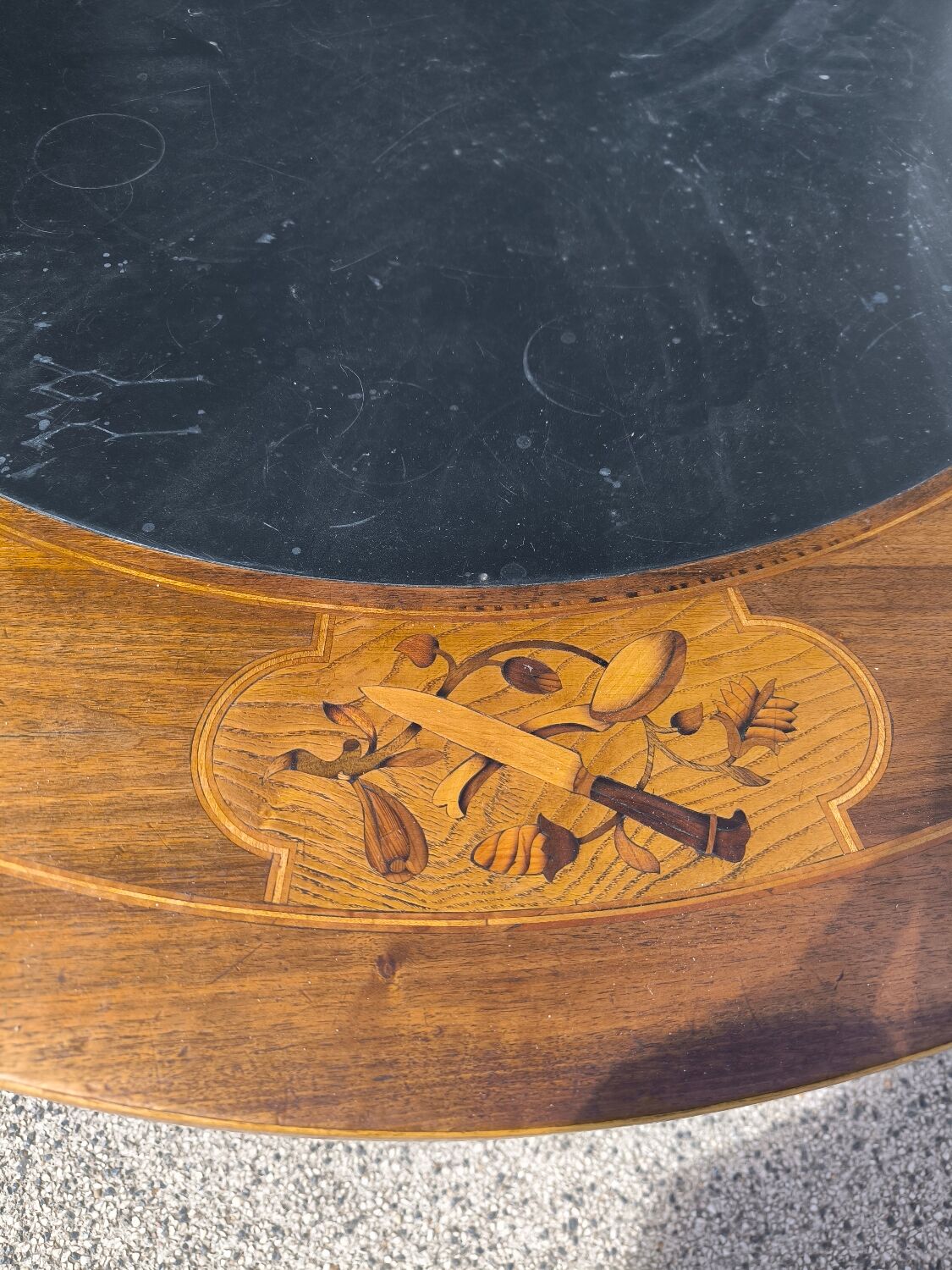 Table de changeur Suisse du XVIII siècle