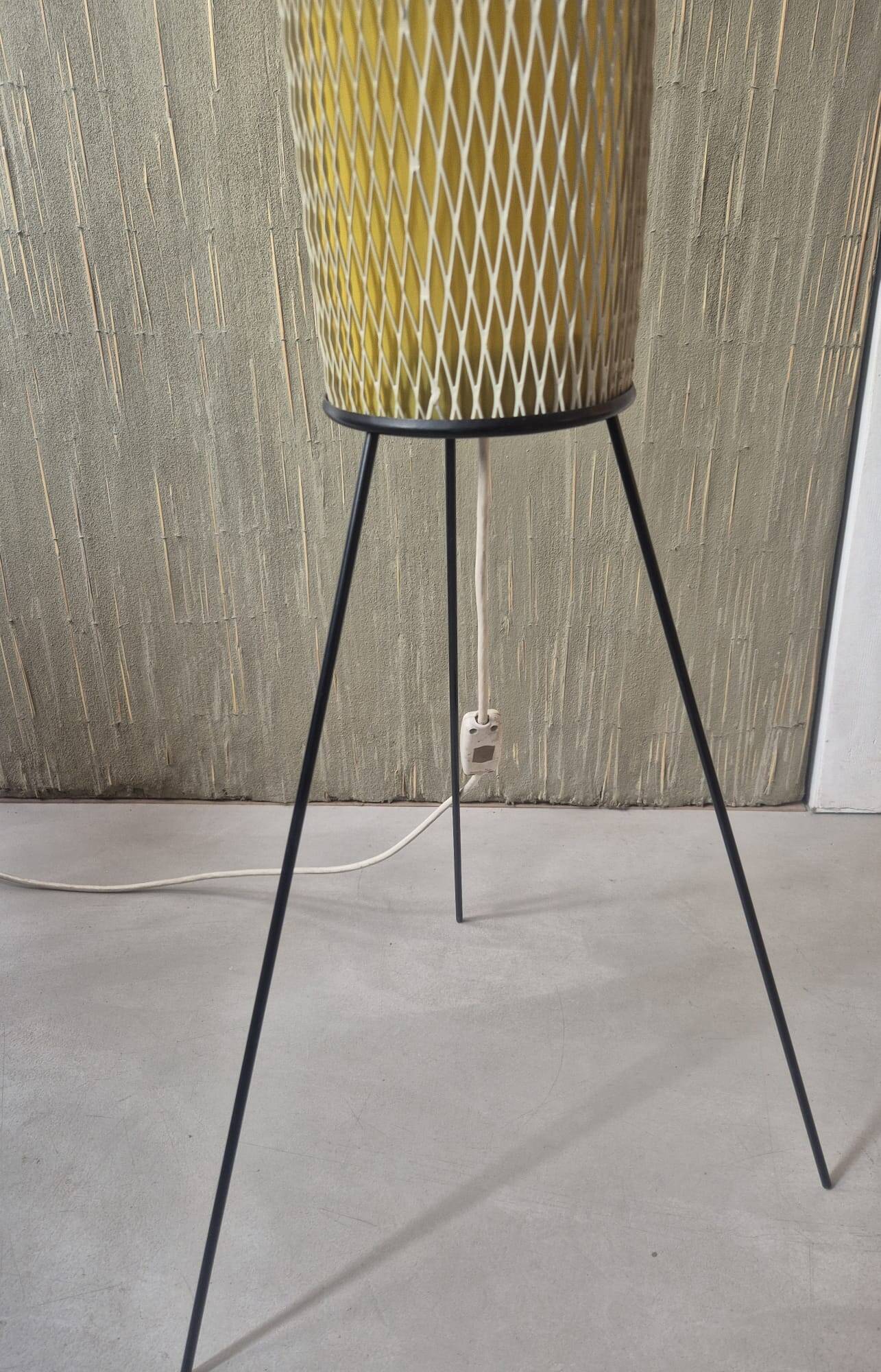 Rocket sun lamp by Josef Hurka for Napako, circa 1950.