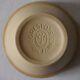Lot de 4 petits bols en grès, beige et marron, Digoin France
