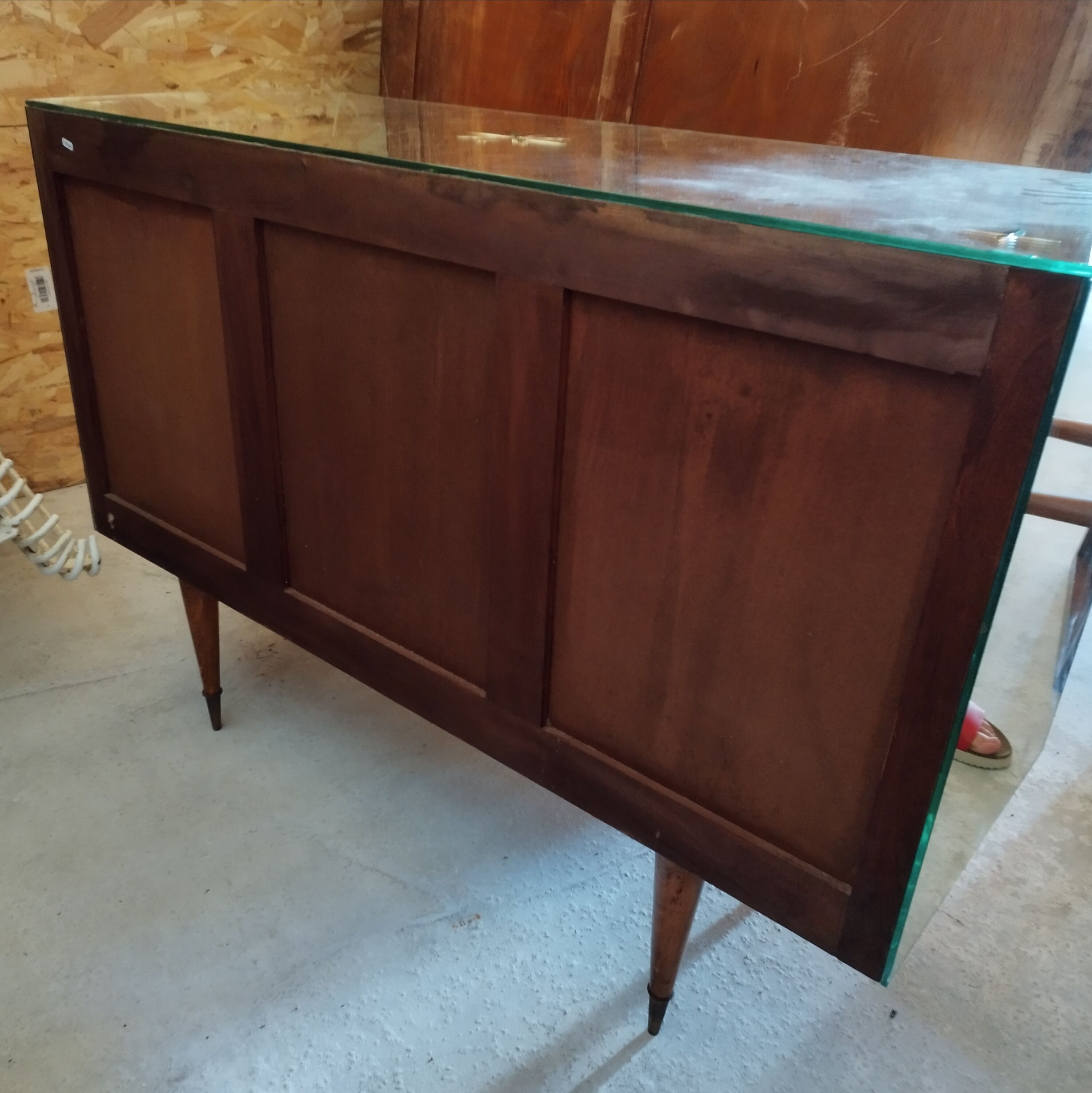 Mirror chest of drawers year 50 vintage art deco