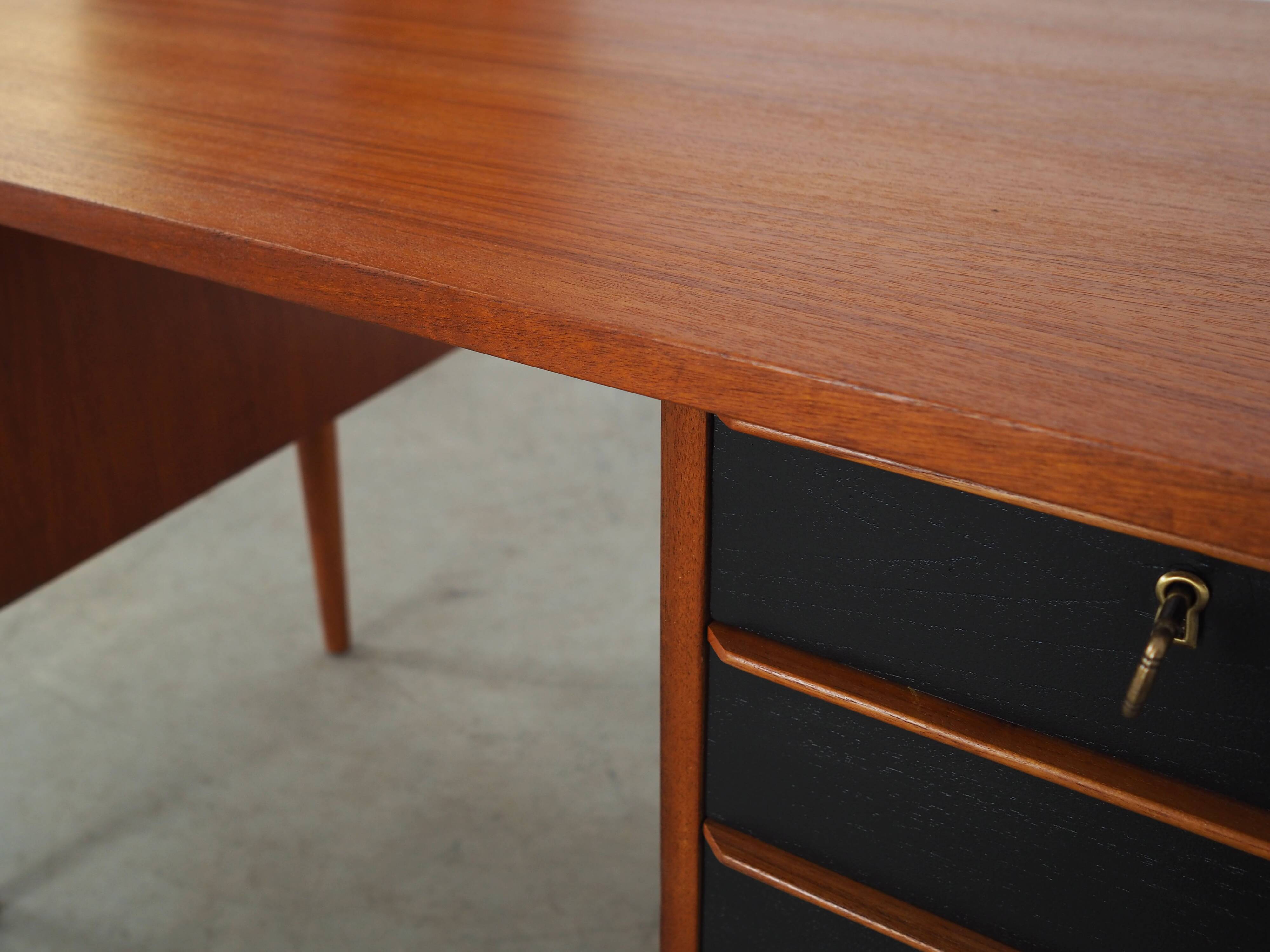 Teak desk, Danish design, 1960s, production: Denmark