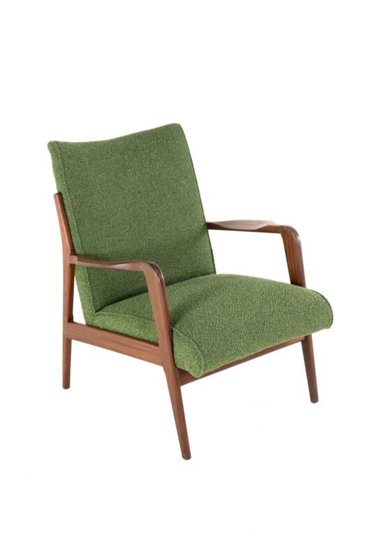Armchair 'Crooswijk' - mid century modern - full restored - new upholstery