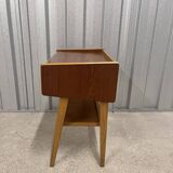 Teak bedside table, Sweden, 1960s