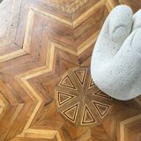 19th century inlaid side table