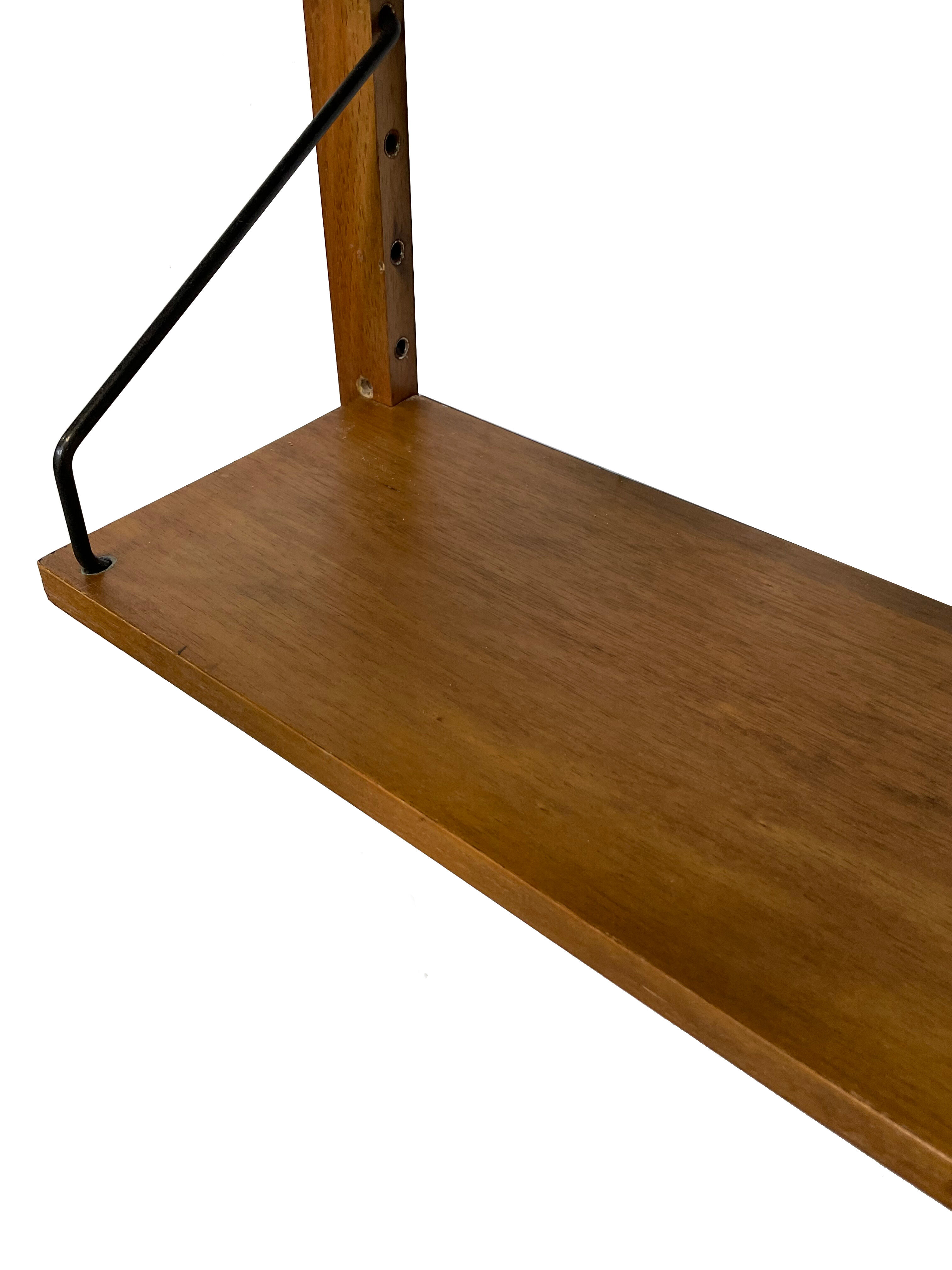 Vintage wall unit Poul Cadovius Danish design compact