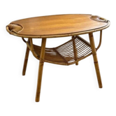 Table basse en rotin