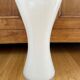 Anne Nilsson white glass spool vase for Ikea