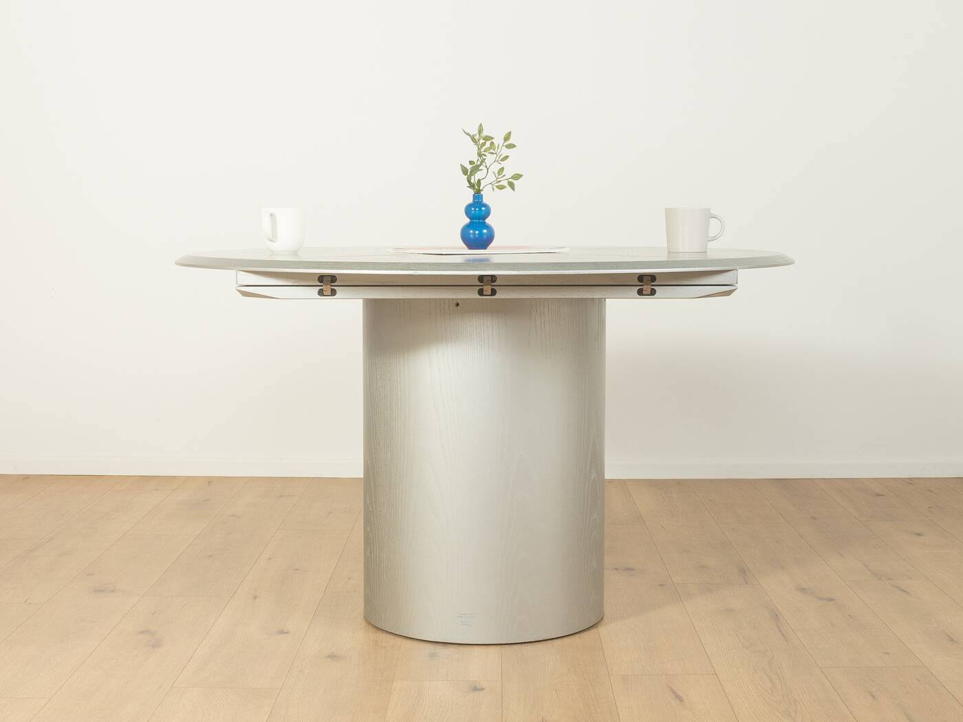 Table à manger Quadrondo, Erwin Nagel, Rosenthal, Argent