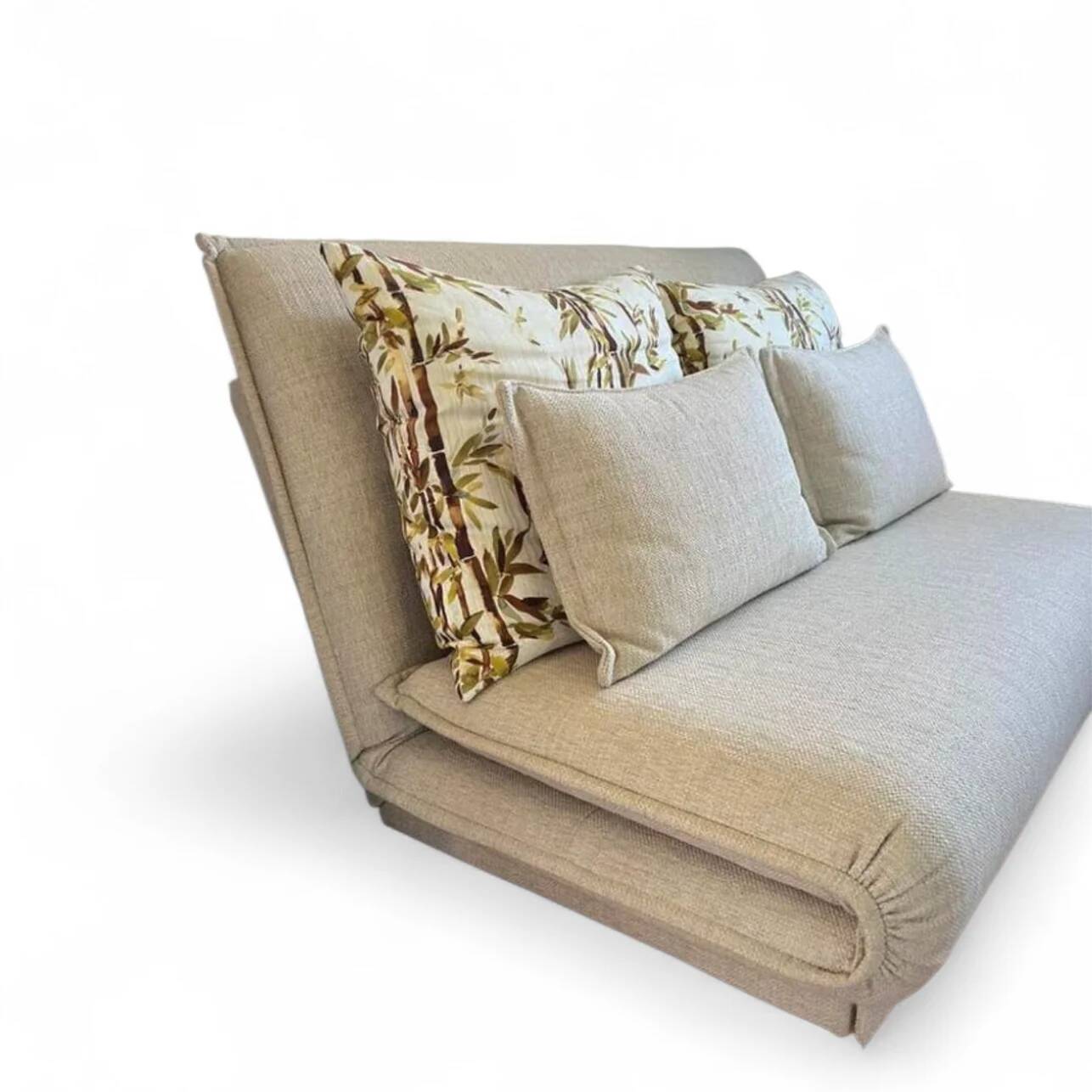 Wittmann bed sofa Model Colli two-seater by Franz Rendl, design 1985, top condition / original upholstery