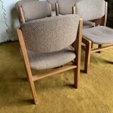 Set of 6 chairs and 1 round table