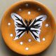 Assiette papillon Jean Picart Ledoux