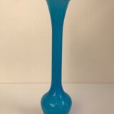 Soliflore bleu en opaline