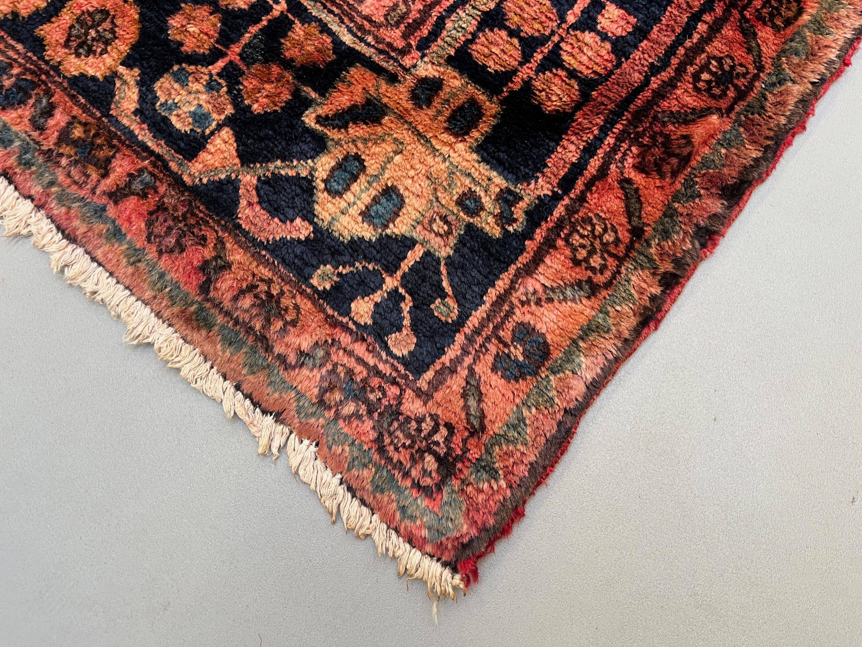 Vintage Traditional Persian Rug Wool Oriental HandMade Rug 298x166 cm