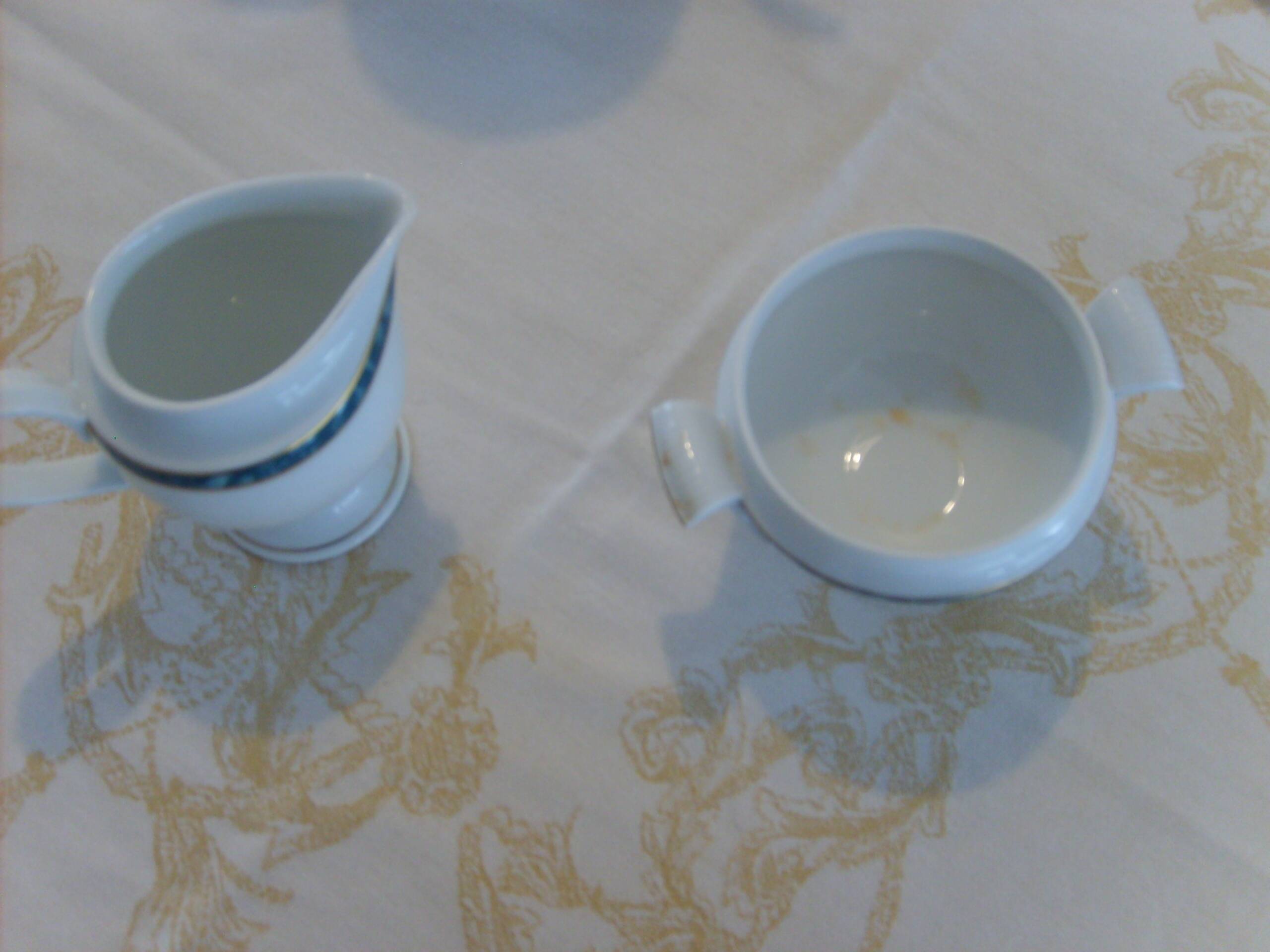 Atlantide café service - Limoges porcelain JL Coquet