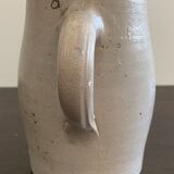 Old stoneware mustard pot