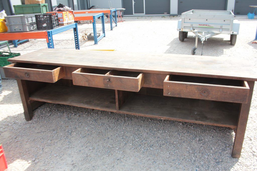 Vintage store counter