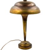 Mid-century brass table lamp, France ca. 1940