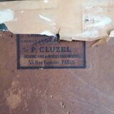 Painting of a young boy in the countryside