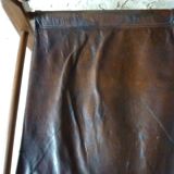 Chair called Safari wooden and leather, 1950s