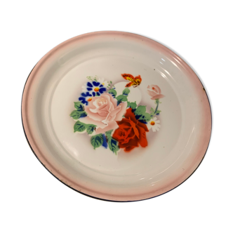 Vintage enamelled dish