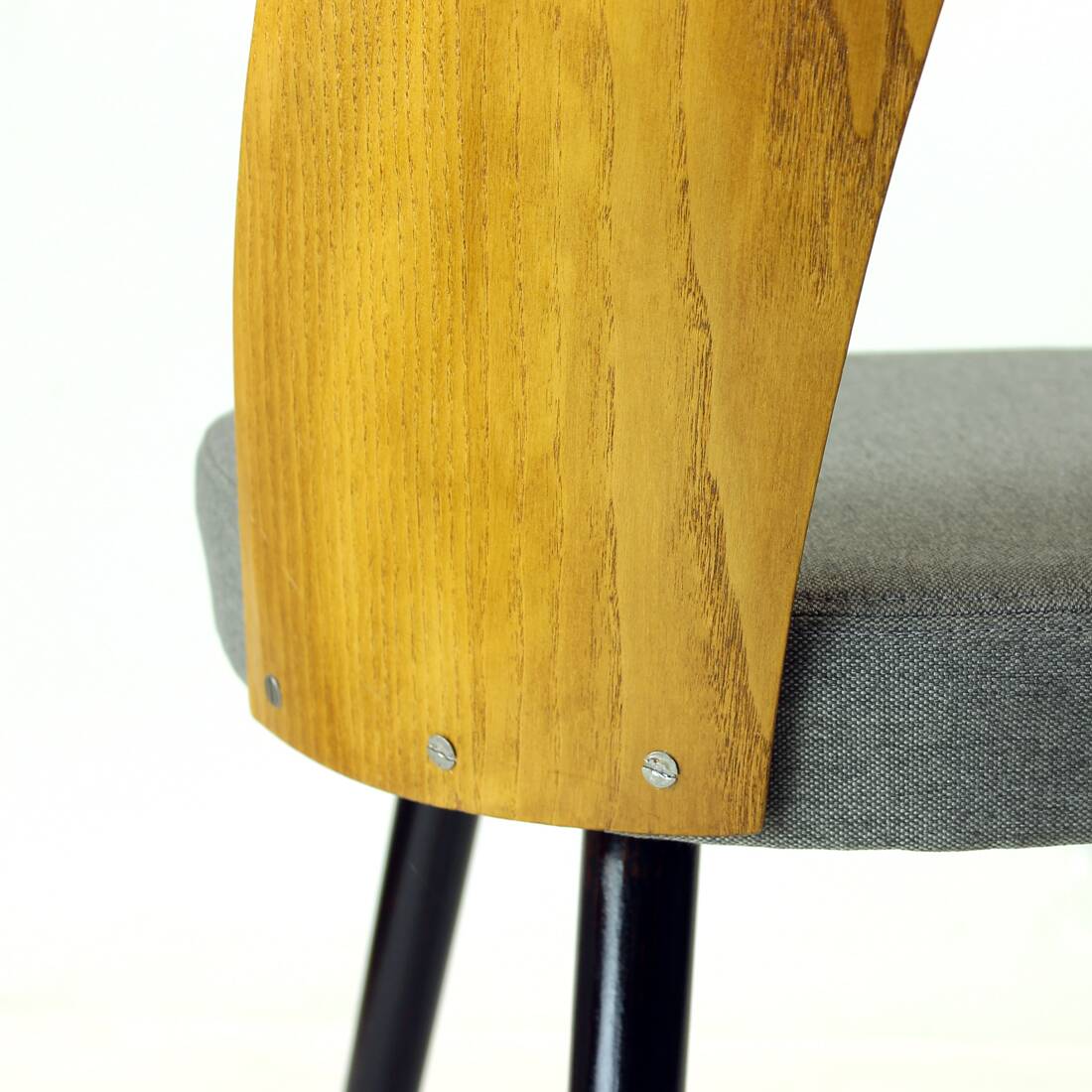 Iconic Tatra Chairs In Oak & Fabric By Antonin Suman, Czechoslovakia 1960s