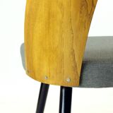 Iconic Tatra Chairs In Oak & Fabric By Antonin Suman, Czechoslovakia 1960s