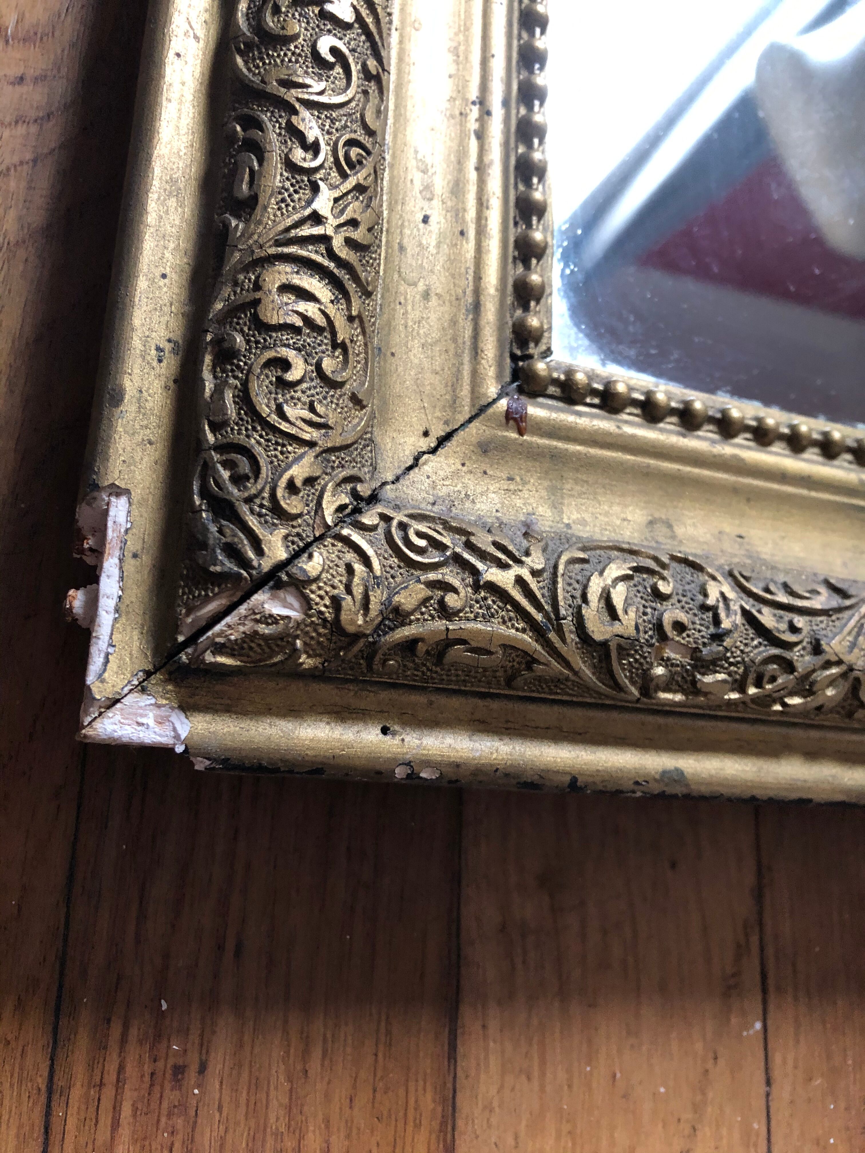 Vintage mirror - 58x47cm