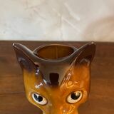 Ceramic cat pitcher