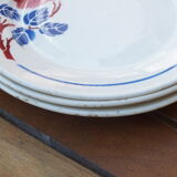 Set de 3 assiettes à dessert KG Lunéville Chantal