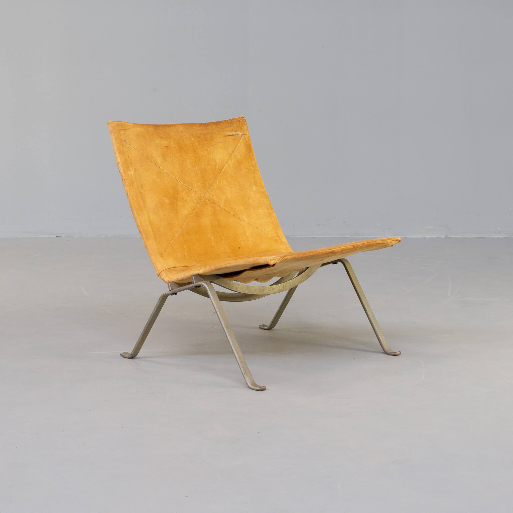 Poul Kjaerholm ‘PK22’ fauteuil cognac for EKC