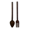 African wood cutlery