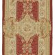 Handmade European Vintage Aubusson Kilim 92 cm x 152 cm