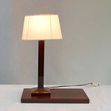 Art-deco lamp in rosewood