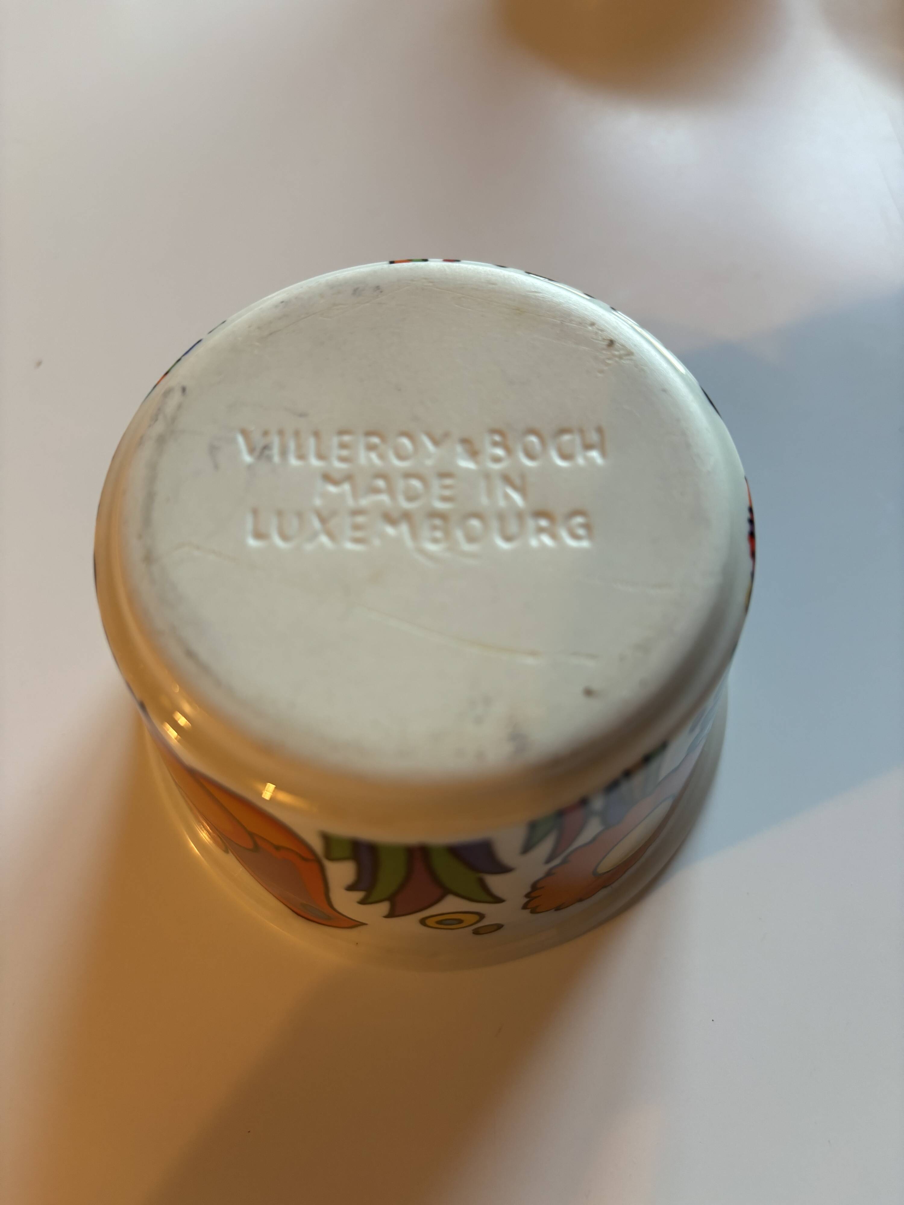 4 Acapulco ramekins Villeroy and Boch 1960