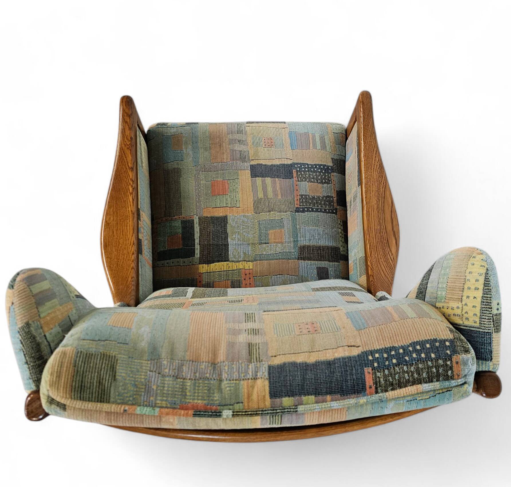 2 x Casala wingback / lounge / armchair in top condition / 4 small cushions / 1960s