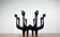 Danish metal candlestick in mid-century style by Gunnar Cyren for Dansk Designs Denmark, 1960s.