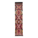 Vintage Turkish Oushak Handwoven Rug 78x378 cm
