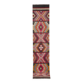 Tapis vintage turc de oushak tissé à la main 78x378 cm
