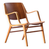 Danish vintage armchair model Ax, Peter Hvidt ed. Fritz Hansen, 1950s