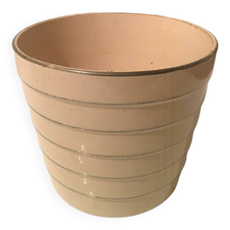 Cache pot art deco salin granit