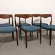 Set de 6 chaises danoises en teck des années 60/70