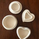 Set of two porcelain pillbox boxes