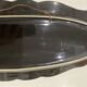 Large oval wall plate in Palissy majolica from Vallauris