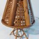 Rattan table lamp