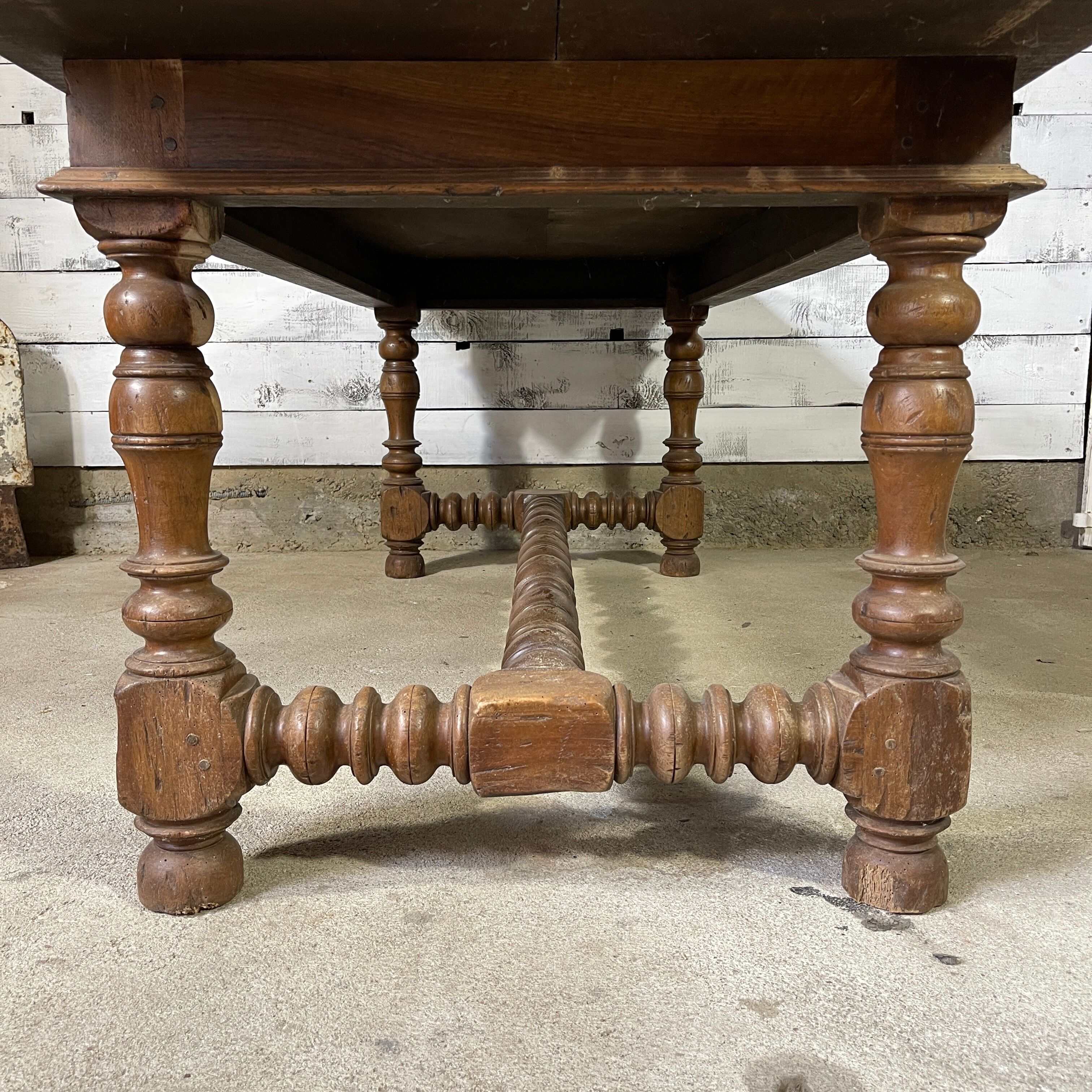Oak farmhouse table