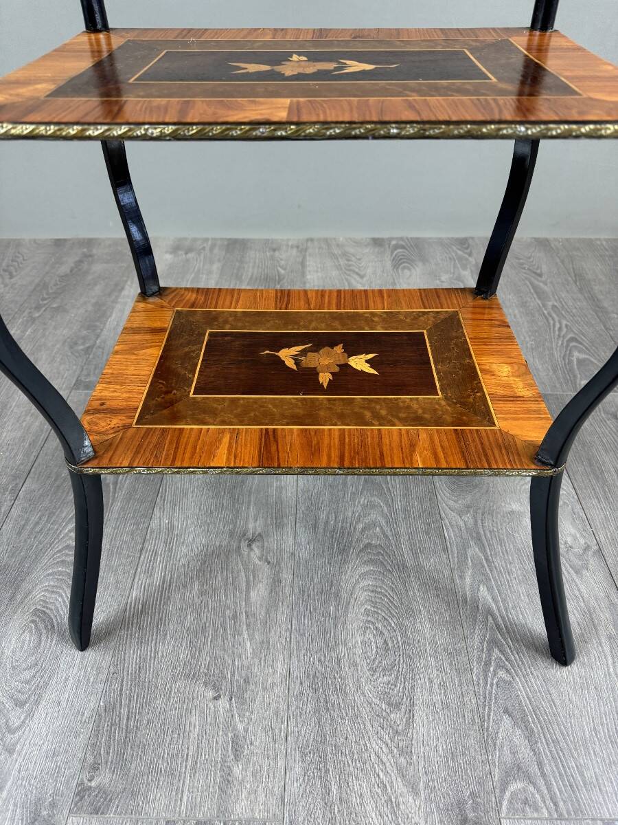 Marquetry shelf, Napoleon III style, 19th century