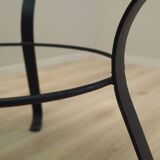 Table basse en verre, design danois, années 1970, fabriquée au Danemark