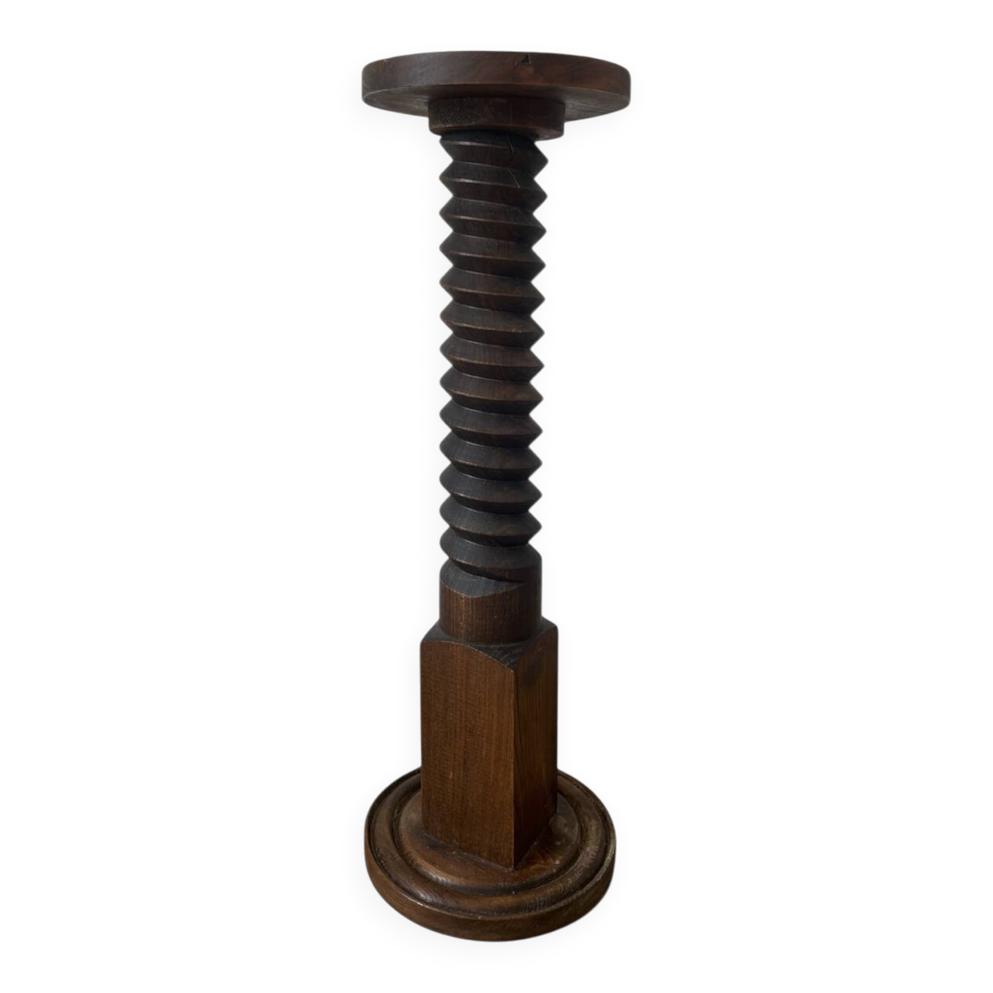 Press screw seat
